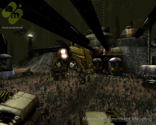 Masked Environment Mapping