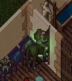 Jentlemen on horse back.
