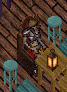 Lilith sat on throne.