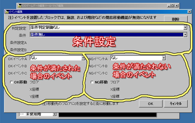 イベント編集画面