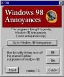 �h�d-OFF�@Windows98�̃V�F�������B